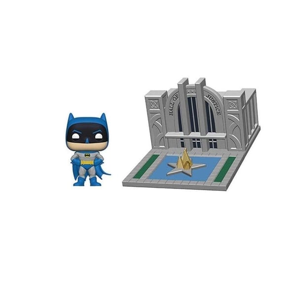 Funko POP Towns: Batman 80th - Hall of Justice w/Batman