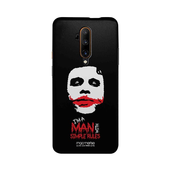 Man With Simple Rules - Sleek Case for OnePlus 7T Pro