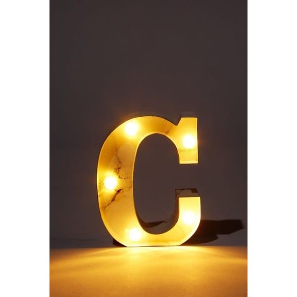 TYPO Mini Marquee Letter Light C