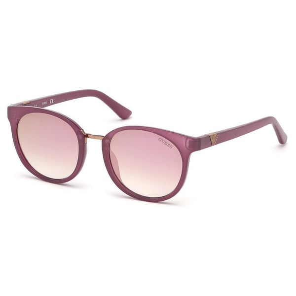 Guess GU7601-74U-52 Women's Sunglass Pink/Bordeaux Mirror