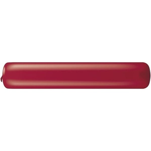 Qualatex 646Q Large Twisting Balloons, Ruby Red - Pack Of 50