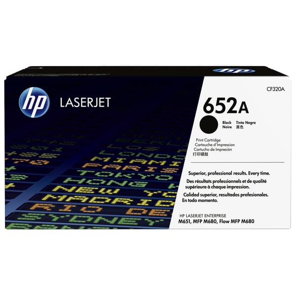 HP 652A CF320A Black Original Laserjet Toner Cartridge