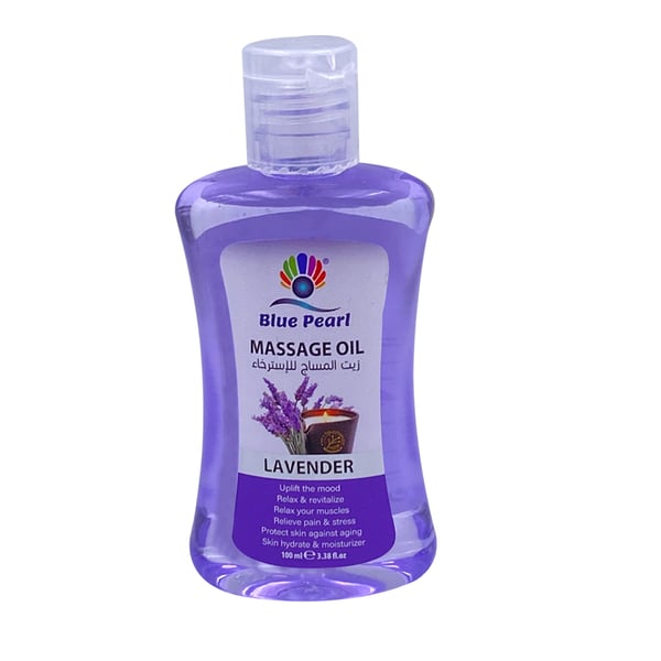Blue Pearl Full Body Massage Oil With Lavender Oil 100ml Blue Pearl Full Body Massage Oil With Lavender Oil 100ml