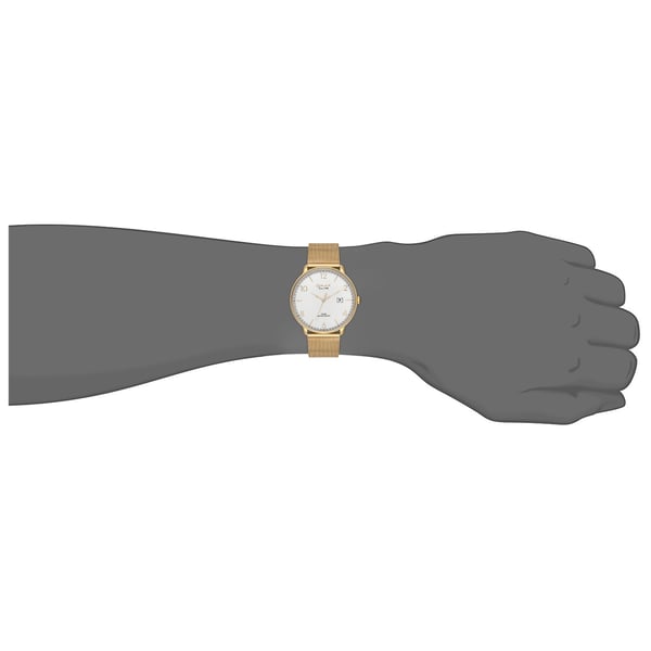 Omax Dome Series Gold Mesh Analog Watch For Men DCD003G31I Omax Dome Series Gold Mesh Analog Watch For Men DCD003G31I