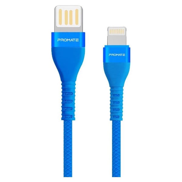 Promate Lightning Cable 1.2m Cable Blue Promate Lightning Cable 1.2m Cable Blue