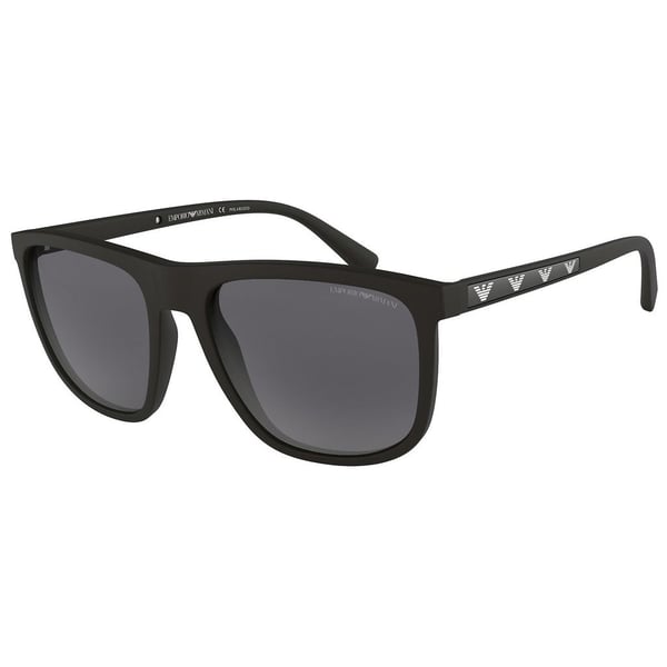 Buy Emporio Armani Black Plastic Polarized Men EM 4124 573381 57 Sunglasses Online in UAE Sharaf DG