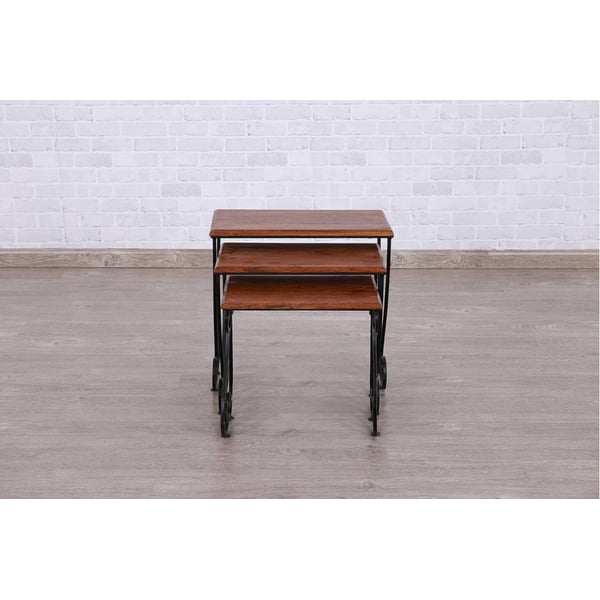 Buy Pan Emirates Yankee Nesting Table (3 Pc Set) Online in UAE Sharaf DG