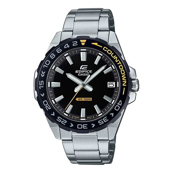 Casio EFV-120DB-1AV Edifice Silver Stainless Steel Analog Watch Men Casio EFV-120DB-1AV Edifice Silver Stainless Steel Analog Watch Men