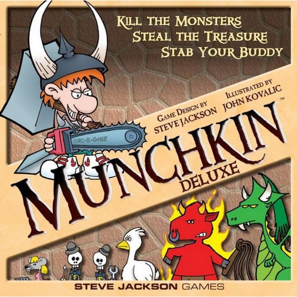 Steve Jackson Games - Munchkin (Deluxe Ed.)