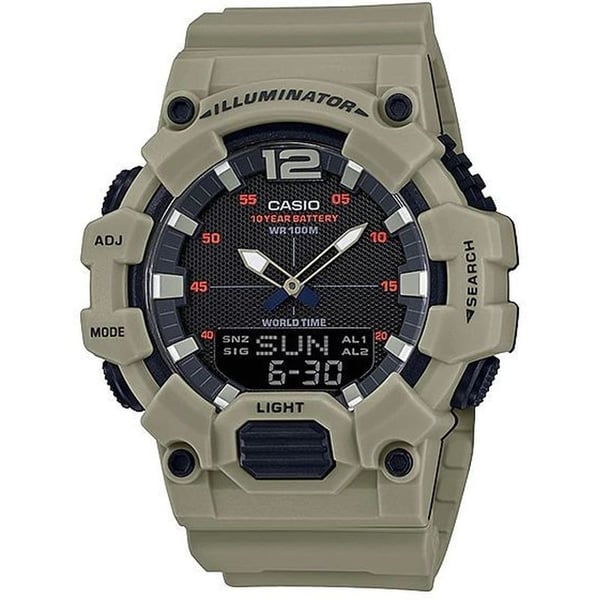 Casio Beige Resin Men Watch HDC-700-3A3VDF Casio Beige Resin Men Watch HDC-700-3A3VDF