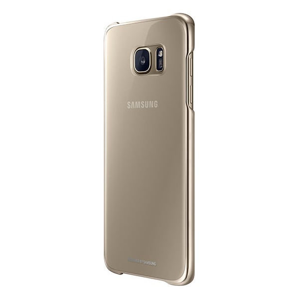 Samsung Protective Cover Gold For Galaxy S7 Edge - EF-QG935CFEGAE
