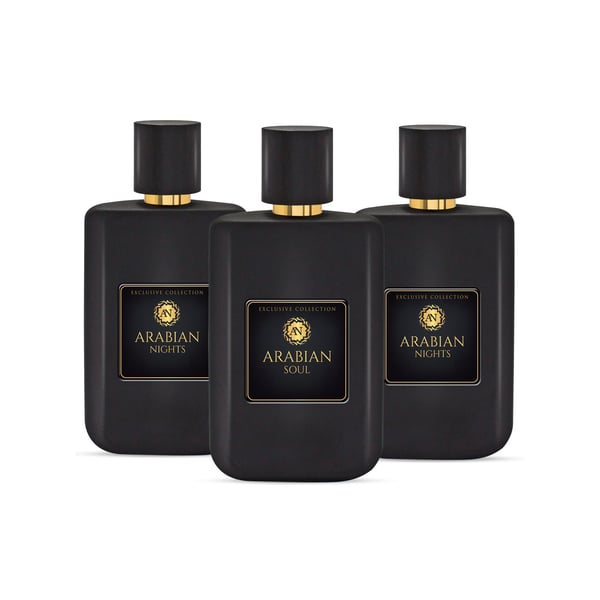 Arabian Eagle Dreams+soul+nights Eau De Parfum For Unisex 50ml Set