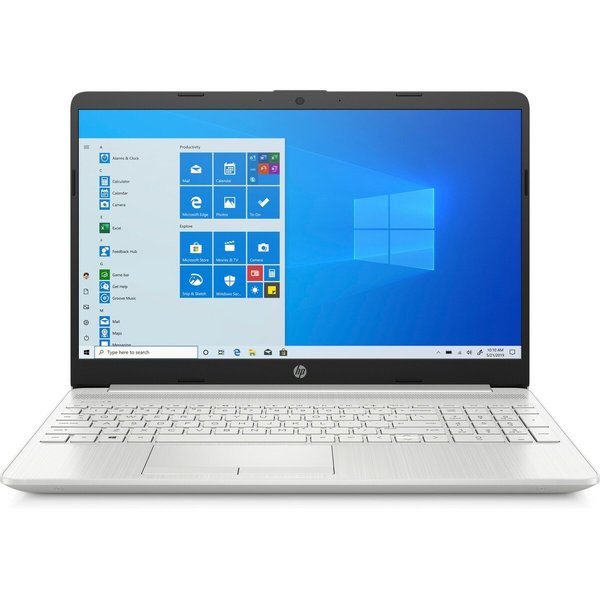 HP Notebook 15-dw2081ne Laptop Core- i5-1035G1 1.00GHz 4GB 256GB SSD 2GB Nvidia GeForce Mx130 Graphics Win10 Home 15.6inch HD Silver 1 Year Warranty HP Notebook 15-dw2081ne Laptop Core- i5-1035G1 1.00GHz 4GB 256GB SSD 2GB Nvidia GeForce Mx130 Graphics Win10 Home 15.6inch HD Silver 1 Year Warranty