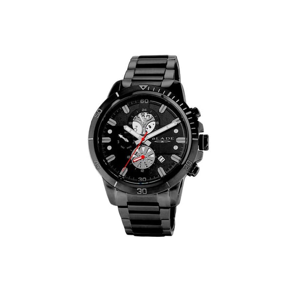 Blade Virtuoso 3627g2nnn Black Ss Case And Band Men's Watch