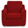 Galaxy Design Bren Single Sofa Blood Red