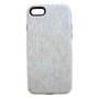 Theodor Off White Texture Case Cover for iPhone SE