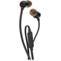 JBL T110 In Ear Wired Headphone Black