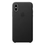 Apple Leather Case Black For iPhone XS Max