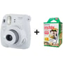 Fujifilm Instax Mini 9 Instant Film Camera Smoky White + 20 sheets