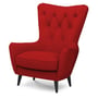Galaxy Design Louvre Single Seat Sofa Red