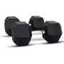 Sparnod Fitness Hex Dumbbells 2.5KG Each X 2 Rubber Coated Non-slip Handle For Or Muscle Toning And Full Body Workout